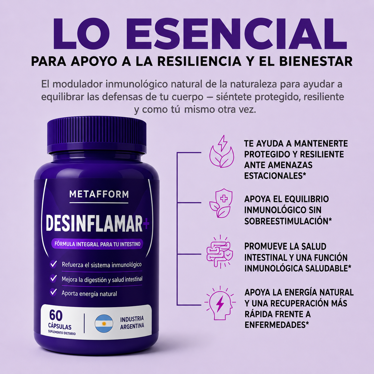 Desinflamar+® - El ingrediente secreto que nadie te contó