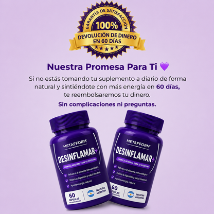 Desinflamar+® - El ingrediente secreto que nadie te contó